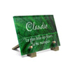 Plaque funéraire feuille-humide 15 Plaquedeces.fr